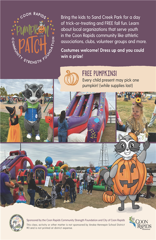 Coon Rapids Free Fall Event pg 2
